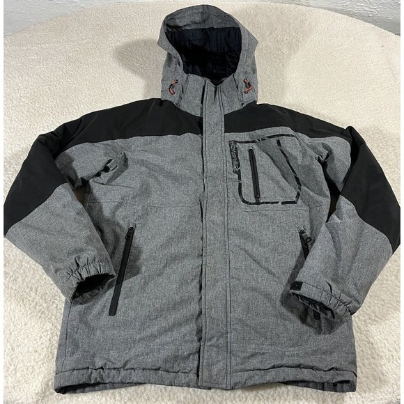 Hemisphere Jacket Mens Medium Outdoor Apparel performance Gray Sport Gray - Picture 1 of 14